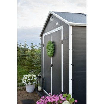 Zahradní domek na nářadí - plastový - Bellis II -  242x192x239