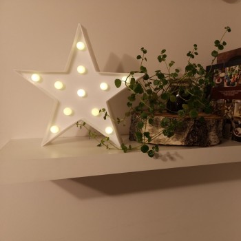 Nástěnná samonosná polička - FS police 23x23 cm