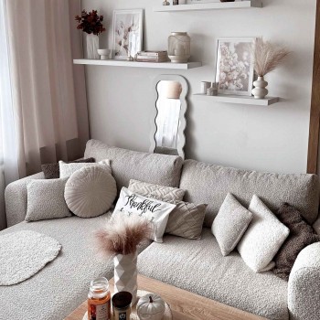 Nástěnná samonosná polička - FS police 23x23 cm