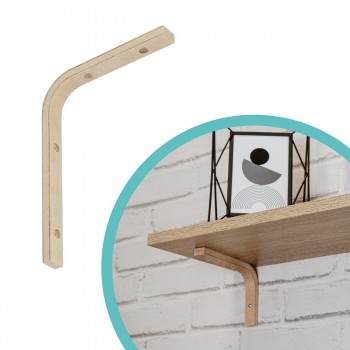 2x Konzole na police lehká - buk - WDGL Velano - 5