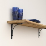 Dekorativní držák na police - ocel - BOW Velano - 7