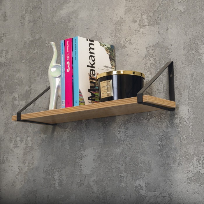 Konzole/držák police - černá - WFB Domax Home - 6