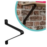 Konzole/držák police - černá - WFV Domax Home - 1