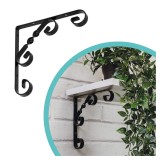 Dekorativní držák na police - ocel - WO Velano - 4