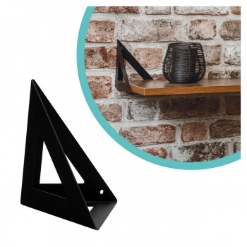 Podpěra police LOFT černá 120x120x120 - WOL 1 Velano - 1