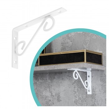 Dekorativní držák na police - ocel - WOP Velano - 1