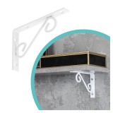 Dekorativní držák na police - ocel - WOP Velano - 1