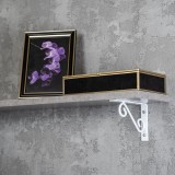 Dekorativní držák na police - ocel - WOP Velano - 10