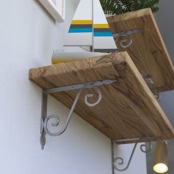 Dekorativní držák na police - ocel - WOZ Velano - 10