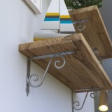 Dekorativní držák na police - ocel - WOZ Velano - 10