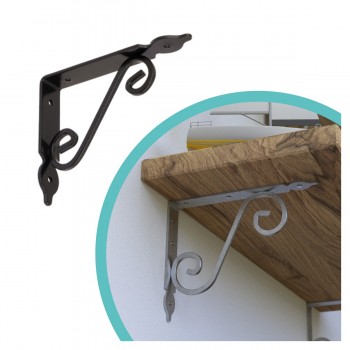 Dekorativní držák na police - ocel - WOZ Velano - 1