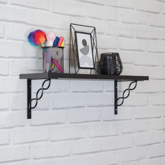 Dekorativní držák na police - ocel - WPRP Velano - 7