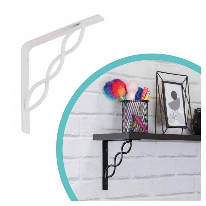 Dekorativní držák na police - ocel - WPRP Velano - 1