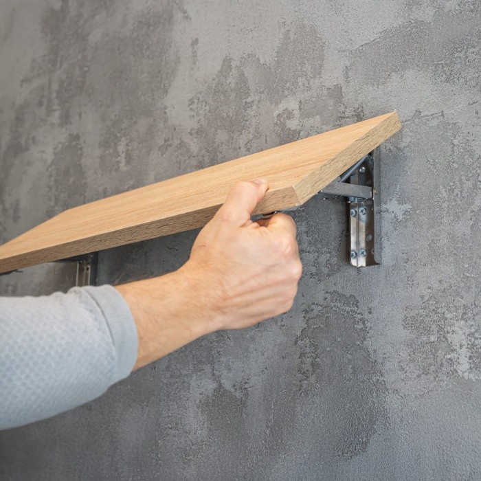 2x Konzole skládací - chromovaná - WSC Velano - 9