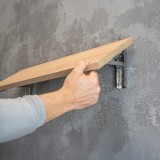 2x Konzole skládací - chromovaná - WSC Velano - 9