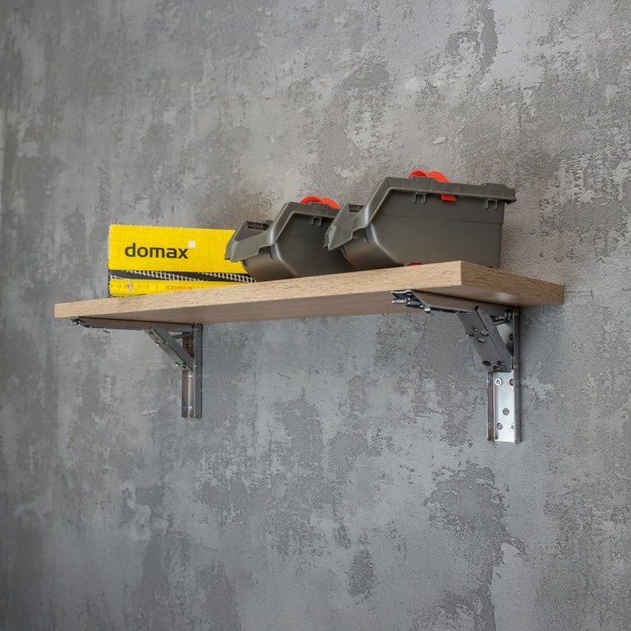 2x Konzole skládací - chromovaná - WSC Velano - 10