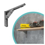 2x Konzole skládací - chromovaná - WSC Velano - 1