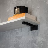 Konzole/držák police - černá - WFI Domax Home - 11