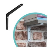 Konzole/držák police - černá - hliníková - WFM