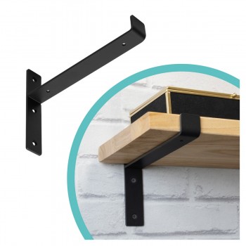 Konzole/držák police - černá - WFN Domax Home - 1