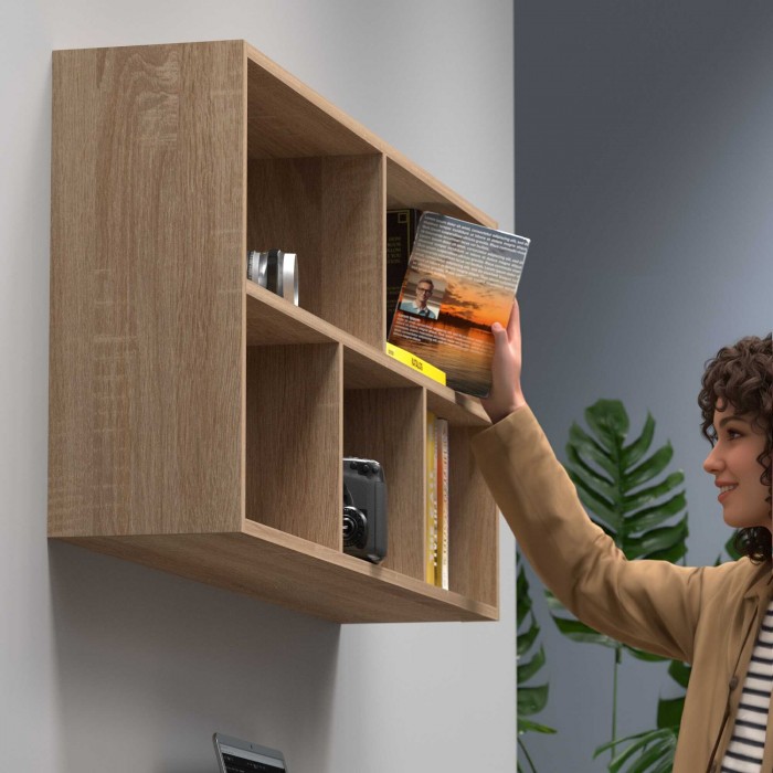 Modulární závěsný regál – police na knihy FTS-7 INTEGRI - 6