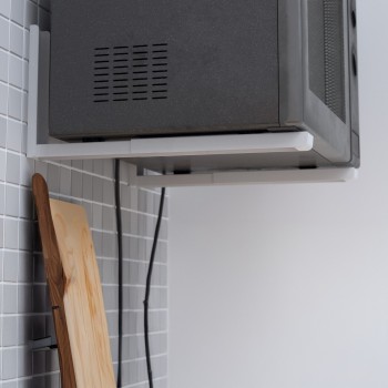 Konzole/držák police - nastavitelný bílý 300-460x220 - WSR Velano - 5