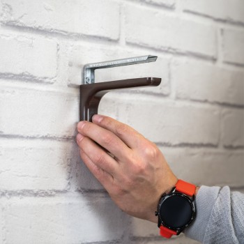 Rovný držák police bílá - WSPP Velano - 10