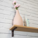 Rovný držák police bílá - WSPP Velano - 11