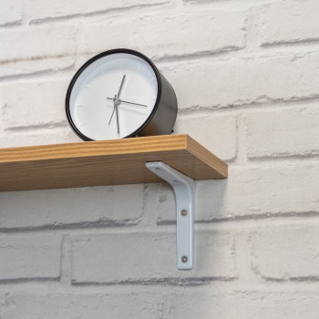 Konzole/držák police - jednoduchý bílý - WSM Velano - 16