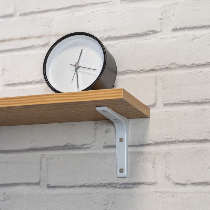 Konzole/držák police - jednoduchý bílý - WSM Velano - 16