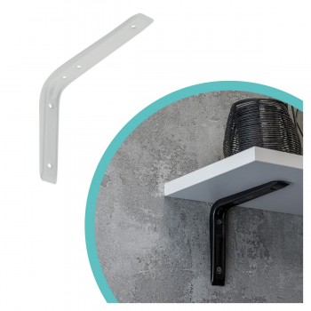 Konzole/držák police - jednoduchý bílý - WSB Velano - 4