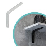 Konzole/držák police - jednoduchý bílý - WSB Velano - 4