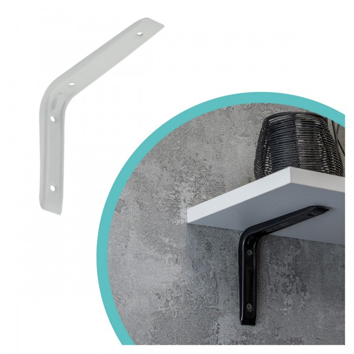 Konzole/držák police - jednoduchý bílý - WSB Velano - 1