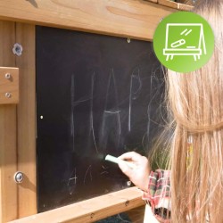 copy of Plac zabaw ogrodowy dla dzieci huśtawka drewniana 3 osobowa Funland I GRINDI - 13