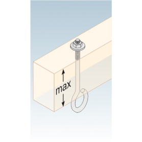 Schaukelhaken Typ A - MHA 110-130 DMX - 4