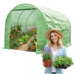 Zahradní fóliovník - tunel - zelený - Oxalis II - 4x2m