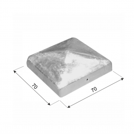 Pfostenkappe Pfostenabdeckung Feuerverzinkt - DK DMX - 3