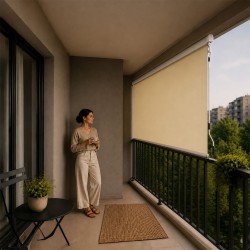 Balkónová roleta 200x250 Solano III - béžová
