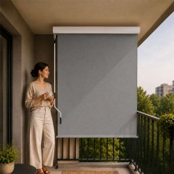 Balkónová roleta 140x250 Solano I - šedá