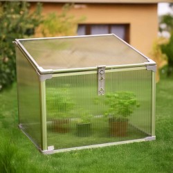Zahradní mini skleník z polykarbonátu - MAGNOLIA I - 60x51x51