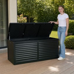 Zahradní box Columba - 490 litrů - černá