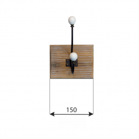 Garderobenleiste WUG SCHWARZ Velano - 3