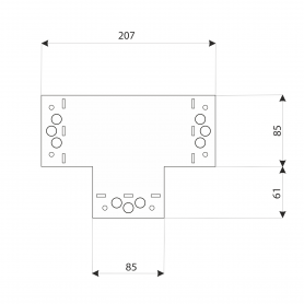 SDLPB - Flachverbinder DMX - 4