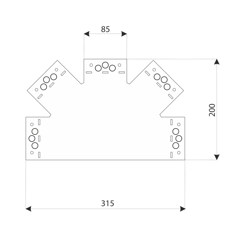 SDLPC - Flachverbinder DMX - 4