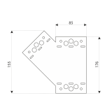 SDLPF - Flachverbinder DMX - 3