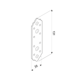 SDSLP - Flachverbinder DMX - 2