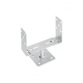 Pfostenträger – höhenverstellbar – PSRT 60-200x136x4,0