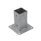 Aufschraubhülse PSP – rechteckig GRUNDLINE - 1