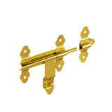 Bolzenriegel schwer mit befestigter Schlaufe - WCZ DMX - 1