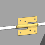 Demontierbares Scharnier - ZM DMX - 5